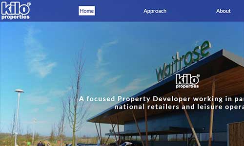 Kilo Properties website image.