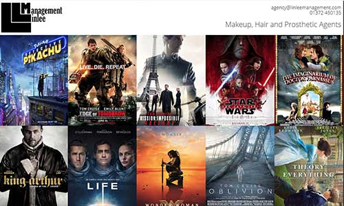 Screenshot of website of Linlee Management.